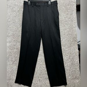 Saddlebred Men’s Black Dress Career Pants Size 34X30